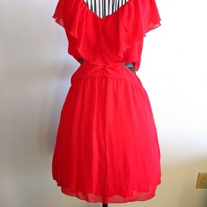 Cut-out mini dress by Accidentally in Love.